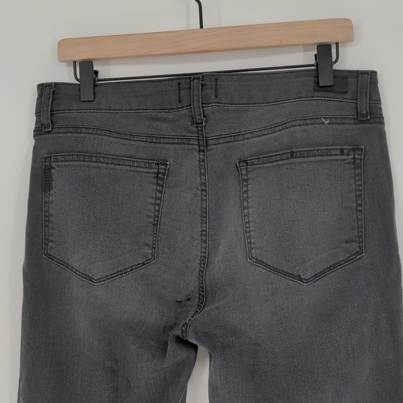 Paige Verdugo Ankle Grey High Rise Skinny Jean Size 32 - Picture 11 of 15